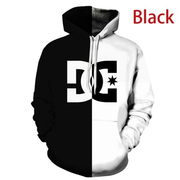 New Fashion Autumn Streetwear Hooded 3D Print Hoodies & Sweatshirt - Image 2