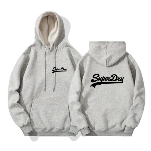 Men Hoodies Sportswear Front Back Harajuku Print Plus Fleece Warm S-3XL - Image 4