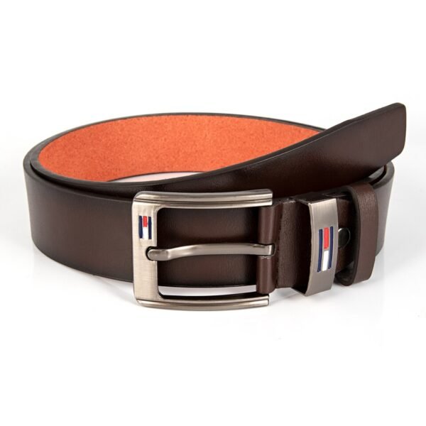 New Simple Design Men's Square Buckle Business And Office Leisure Belt