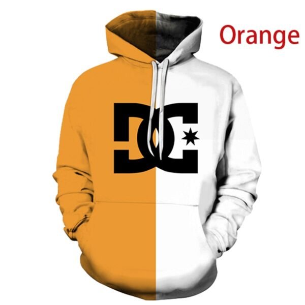 New Fashion Autumn Streetwear Hooded 3D Print Hoodies & Sweatshirt