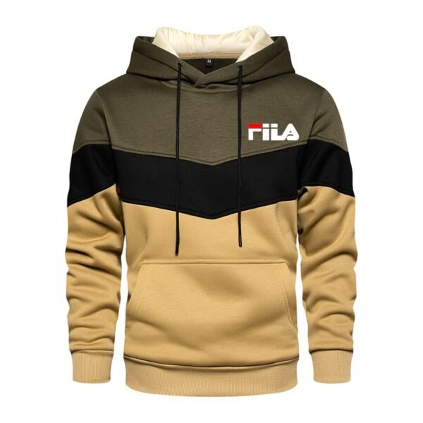 Men's Casual Polar Lining Sportswear Autumn and Winter Sweatwear Hoodie