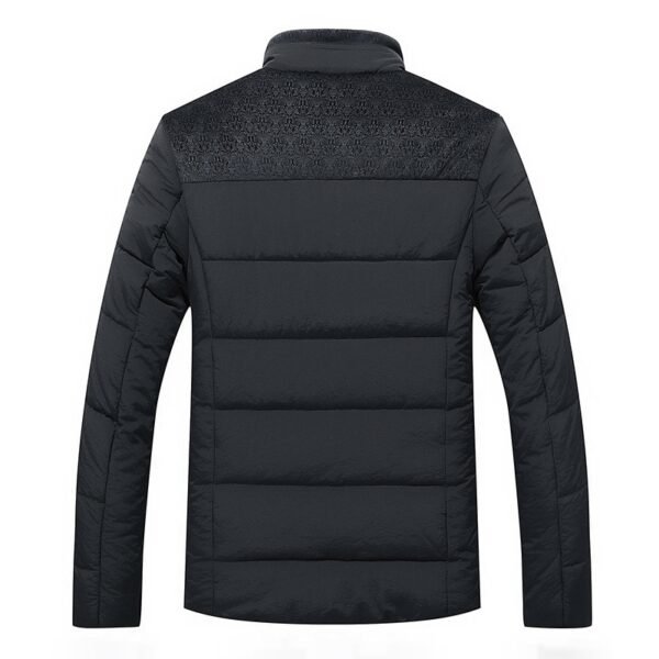 New High-Quality Warm and Windproof Slim Plus Velvet Men's Jacket - Image 6