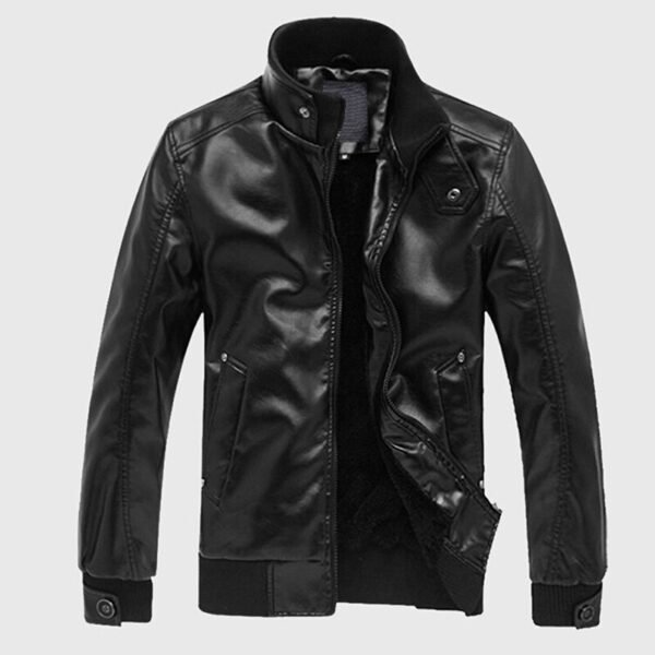 New Cowboy Men's High-Quality Leather Jacket Plus Thick Coats S-2XL - Image 4