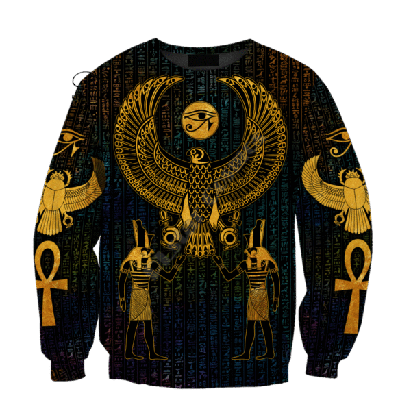 Men/Women Egypt Tattoo 3DPrint Streetwear Pullover Casual Hoodies - Image 3