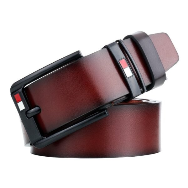 New High-Quality Genuine Leather Luxury Design belts Cowskin Strap For Man - Image 2