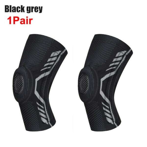 Knee Brace with Patella Gel Pads and Side Stabilizers Arthritis Injury Recovery 2Pcs=1Pair - Image 6