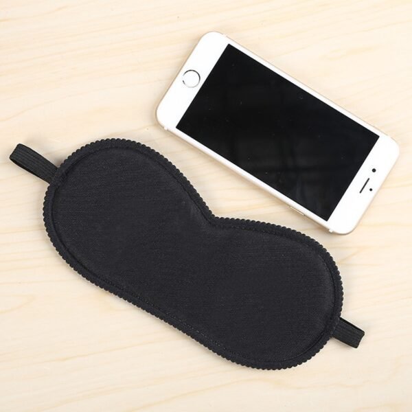 Portable Soft Sleeping Mask Blindfold Shade Patch Travel Women Men Eye Masks - Image 4
