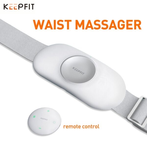 Abdominal Back Waist Body Massager Low-Frequency Effect Hot Compress Relieve Relax