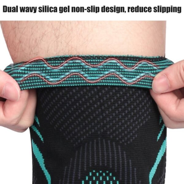Knee Brace with Patella Gel Pads and Side Stabilizers Arthritis Injury Recovery 2Pcs=1Pair - Image 10