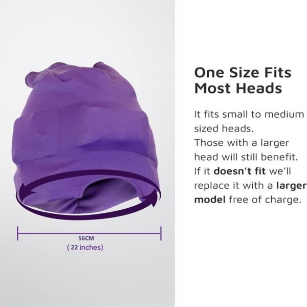 Headache And Migraine Relief Cap - Headache Relief, Elastic, Comfortable, Cool Mask - Image 2