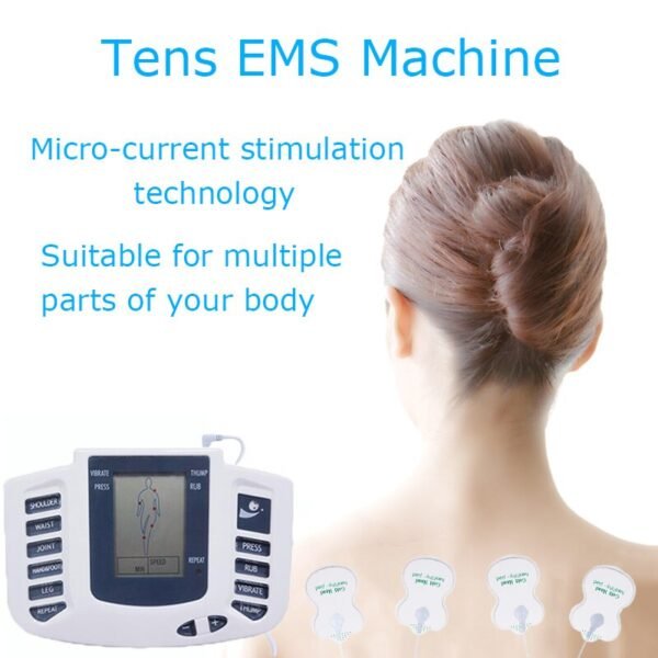 Digital Muscle Therapy Electric Tens Muscle Stimulator Full Body Massage Relax 16pads - Image 13