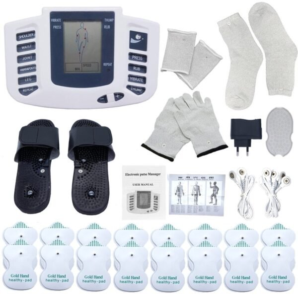 Digital Muscle Therapy Electric Tens Muscle Stimulator Full Body Massage Relax 16pads - Image 2