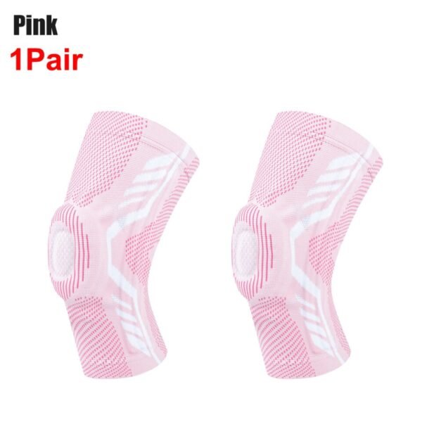 Knee Brace with Patella Gel Pads and Side Stabilizers Arthritis Injury Recovery 2Pcs=1Pair - Image 5
