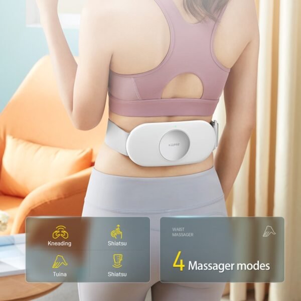Smart Wireless Electric Waist Massager Heating Low-Frequency Light Relief Pain Massage - Image 5