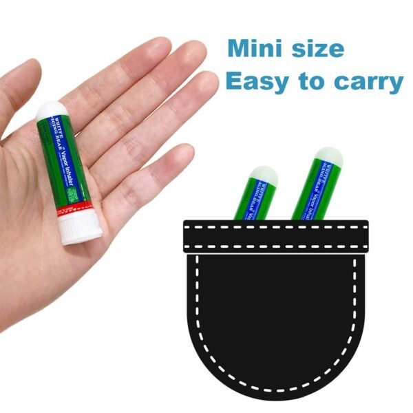 1Pcs Nasal Herbal Mint Essential Oils 100% Original Inhaler Rhinitis CoolRefresh Artifact - Image 8