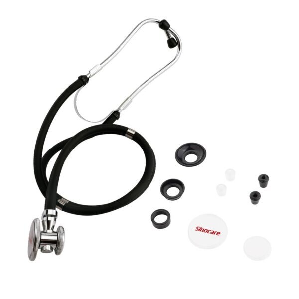Sinocare Portable Dual Head Stethoscope Cardiology Medical Equipment Device - Image 7