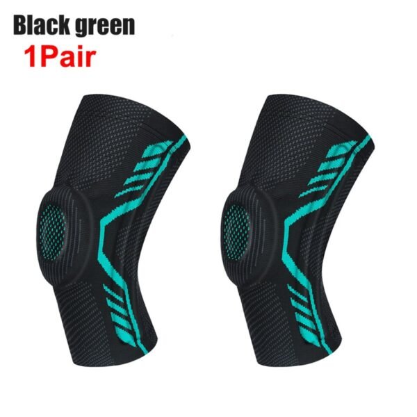 Knee Brace with Patella Gel Pads and Side Stabilizers Arthritis Injury Recovery 2Pcs=1Pair - Image 4