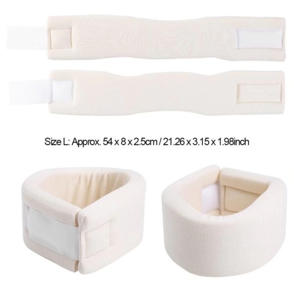 Health Care Adjustable Foam Neck Braces Fix Cervical Pain Relief Neck Supports Caring - Image 6