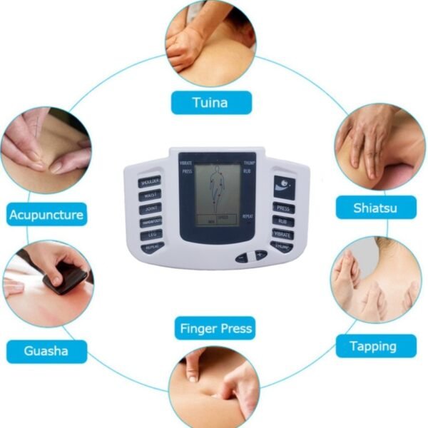 Digital Muscle Therapy Electric Tens Muscle Stimulator Full Body Massage Relax 16pads - Image 7