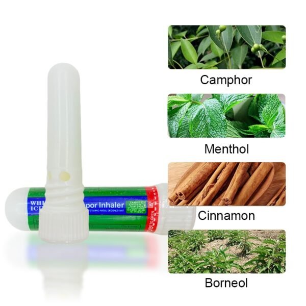 1Pcs Nasal Herbal Mint Essential Oils 100% Original Inhaler Rhinitis CoolRefresh Artifact - Image 6