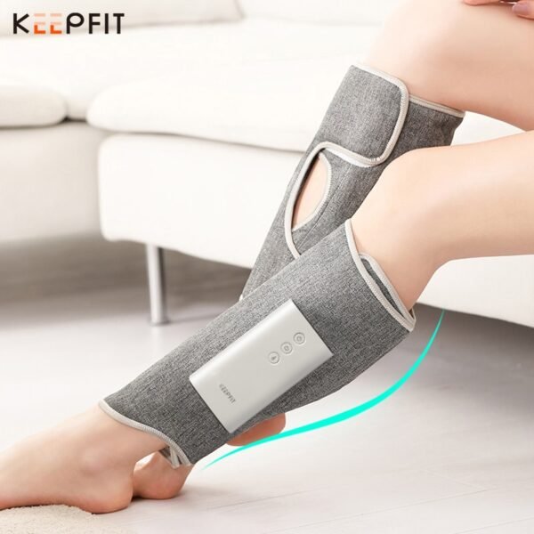2pcs Wireless Leg Massager Pair Smart Air Compression Rechargeable Relax Massage