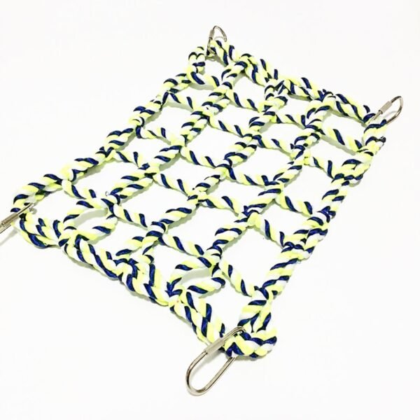 Parrot Climbing Ladder Net Cotton Rope Cage Hanging Pet Activity Toy for Hamster Ferret Small Animal - Image 4