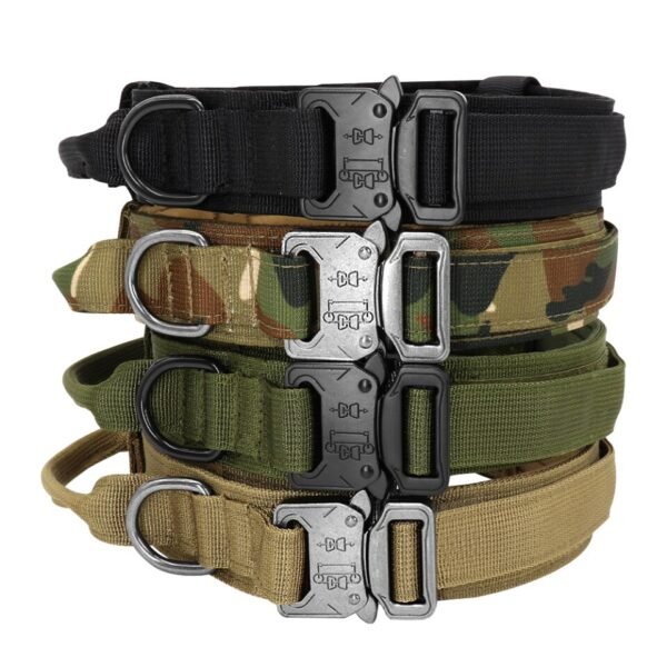 German Shepard Military Tactical Medium Large Lead For Walking Training Dog Collar Control Handle - Image 4