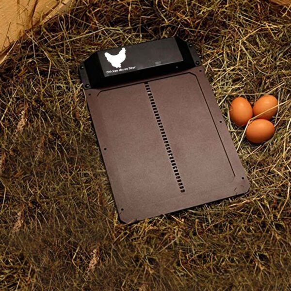 Cat Dog Automatic Chicken Coop Door Light-Sensitive Night Morning Delay Auto Guard Poultry Supplies - Image 7
