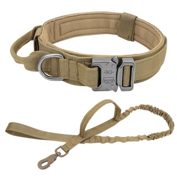 German Shepard Military Tactical Medium Large Lead For Walking Training Dog Collar Control Handle - Image 5