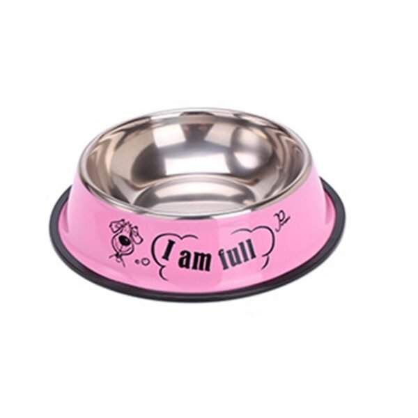 Stainless Steel Bowls Pet Dog Food Dish Non-slip Anti-fall Durable Cat Dogs Feeding Bowl Pets Outdoor - Image 3