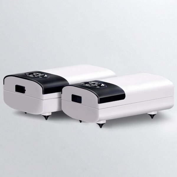 Fish Tank Aquarium Oxygen Pump USB Charging Portable Exhaust Air Stone Ultra Silent Air Compressor - Image 3