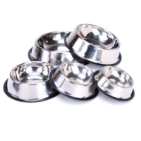 Stainless Steel Bowls Pet Dog Food Dish Non-slip Anti-fall Durable Cat Dogs Feeding Bowl Pets Outdoor - Image 8