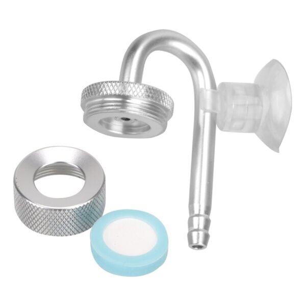 Fish Tank Bubble Atomizer For Aquatic Plant Growth Aquarium With Suction Cup CO2 Generato Diffuser - Image 5