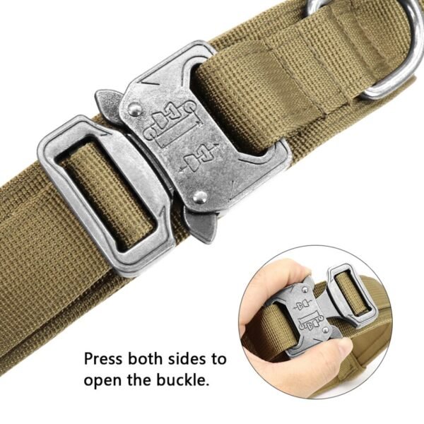 German Shepard Military Tactical Medium Large Lead For Walking Training Dog Collar Control Handle - Image 16