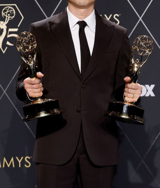 Steven Yeun Brown Suit - Image 2