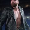 AEW Jon Moxley Leather Biker Jacket