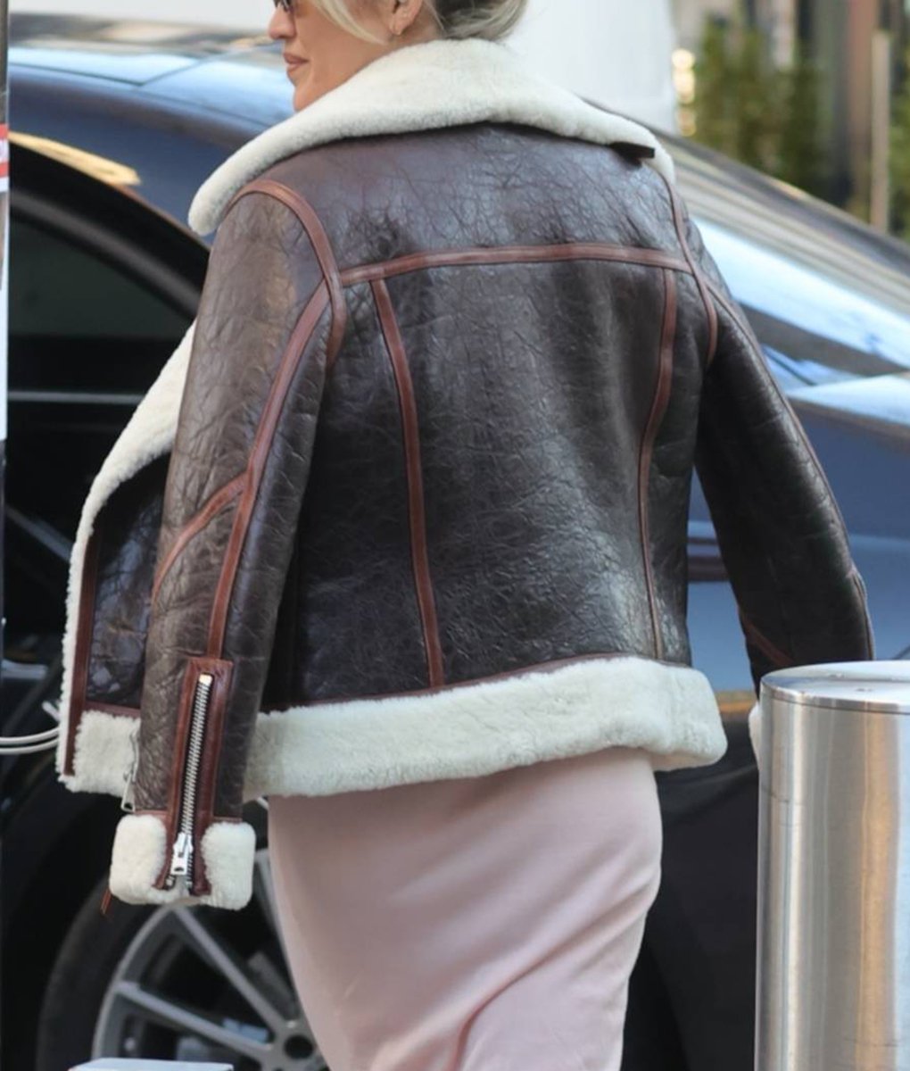Ashley Roberts Aviator Jacket - Image 2