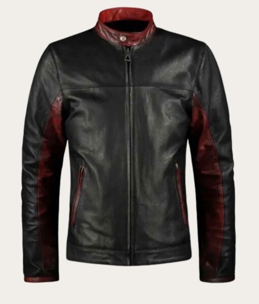Buttler Black Leather Jacket