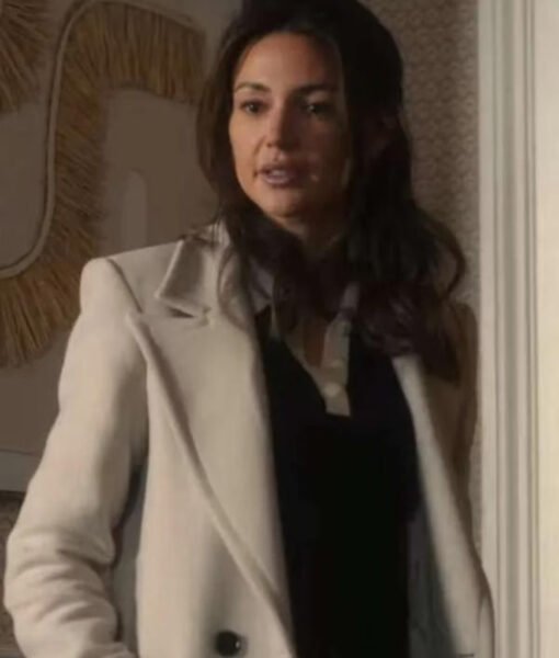 Fool Me Once Michelle Keegan White Trench Coat