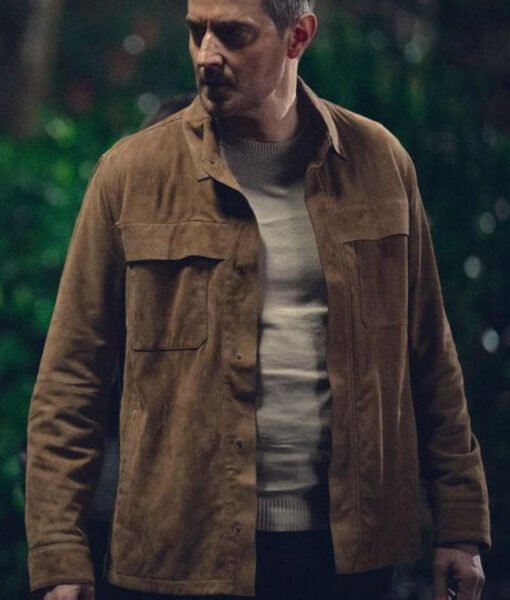 Fool Me Once Richard Armitage Brown Jacket