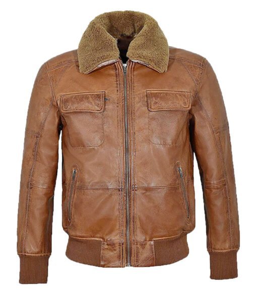 Jackson Brown Leather Jacket