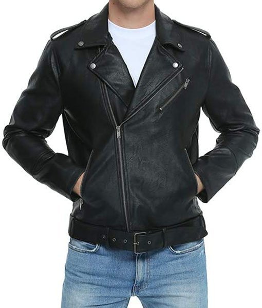 Lee Black Leather Jacket
