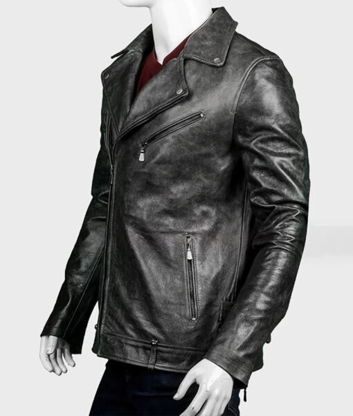 Mens Biker Jacket - Image 3