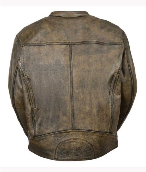Pattrick Men’s Cafe Racer Jacket - Image 3