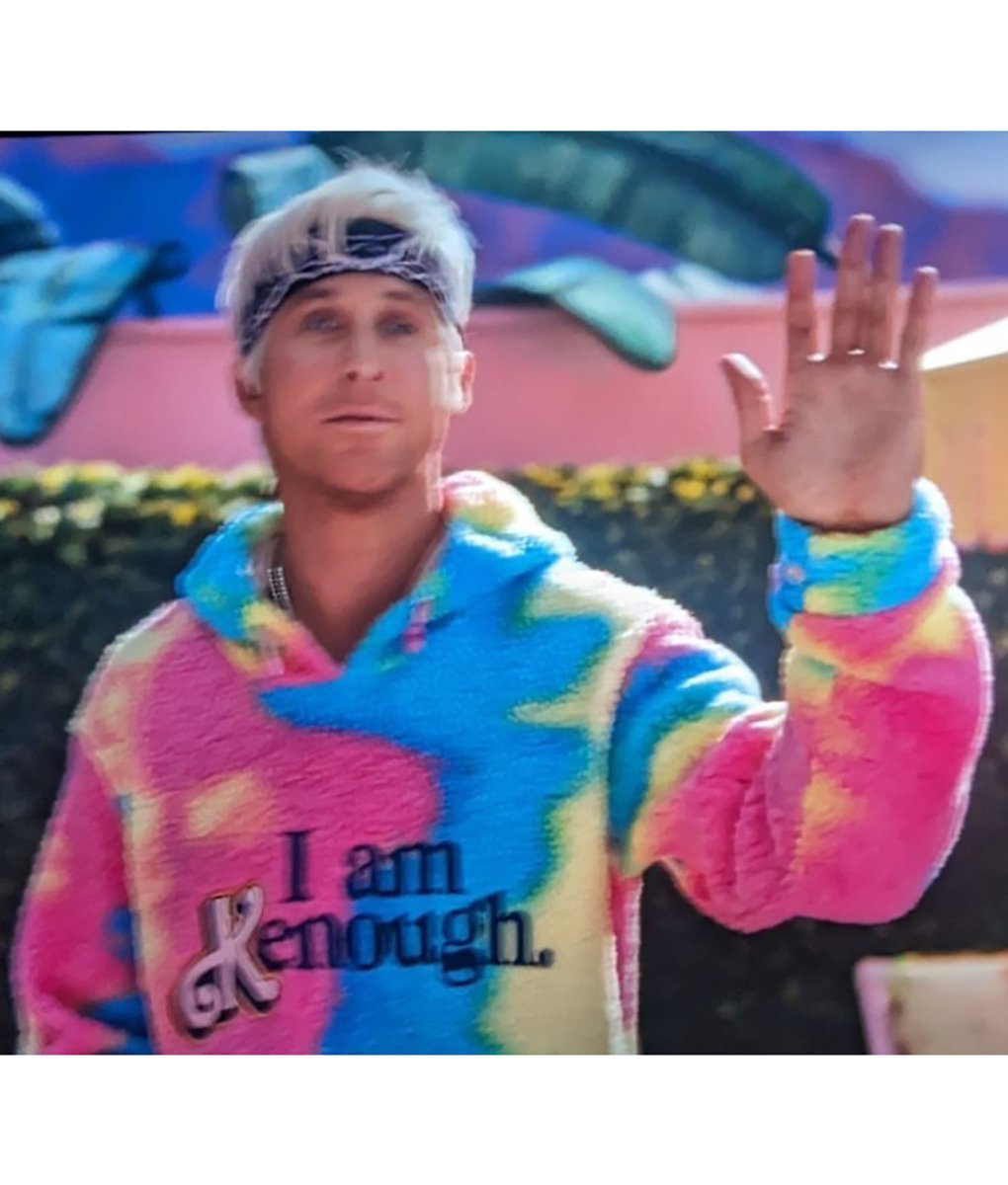 Ken Barbie 2023 Ryan Gosling Multicolor Hoodie
