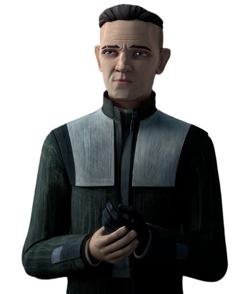 Star Wars Doctor Royce Hemlock Leather jacket