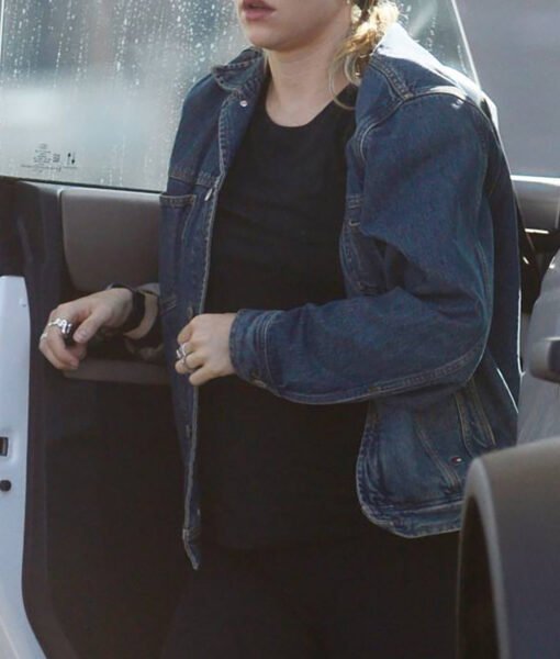 Suki Waterhouse Denim Jacket - Image 2