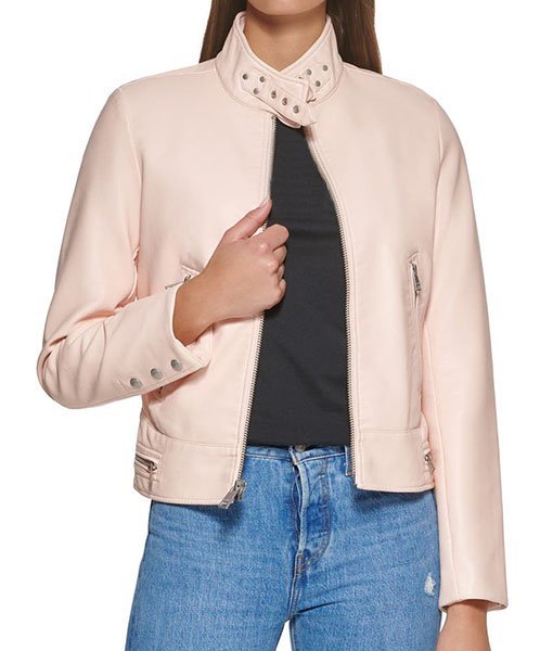 Womens Cafe Racer Leather Jacket